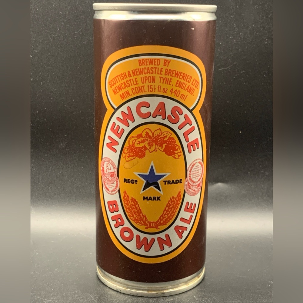 Vintage Beer Can Newcastle Brown Ale Pint Can Empty Newcastle Upon Tyne England
